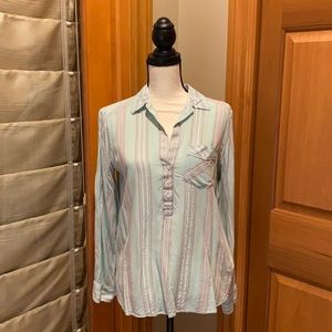 ✨4for12✨Express 1/4 Button Tunic